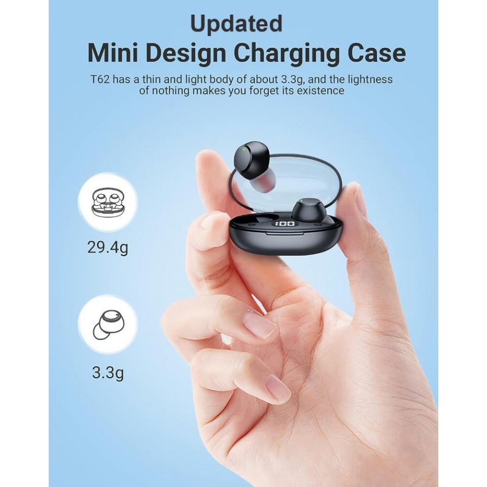 XBOSS T62 Best Bluetooth Earbuds for Android and Iphone 5 3 Small Earphone Stereo Waterproof